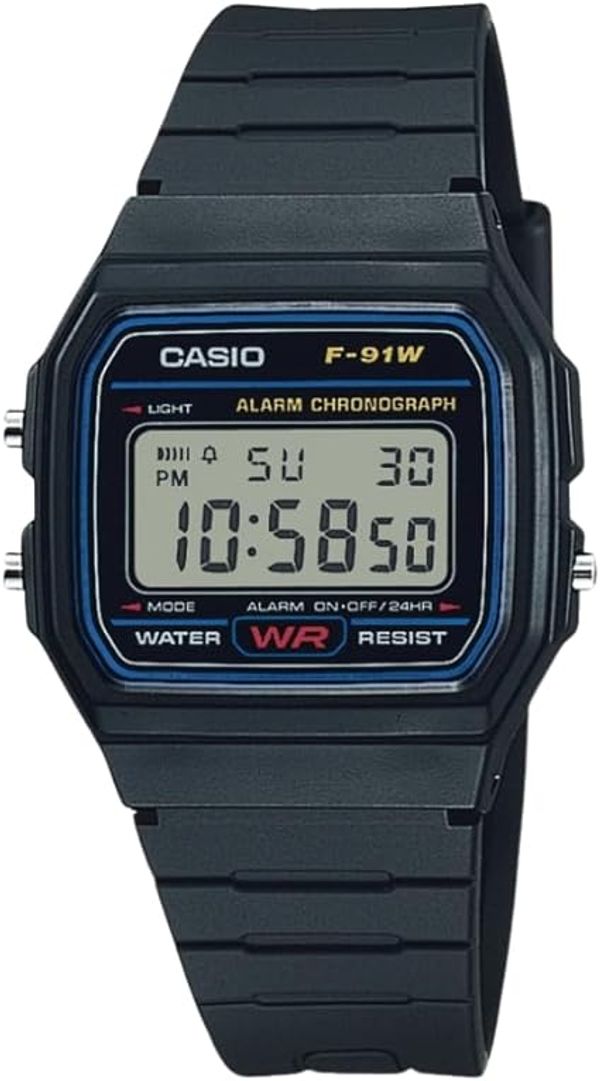 CASIO F-91W - 7 ANS SUR UNE PILE