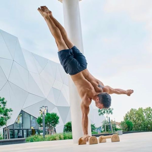 ERIC FLAG PARALLETTES BOIS - POMPES / L-SIT / HANDSTAND / PLANCHE