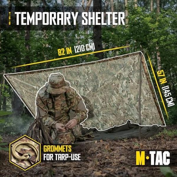 M-TAC PONCHO PLUIE TACTIQUE - 25€ POUR UN ÉQUIPEMENT MILITAIRE MULTIFONCTION