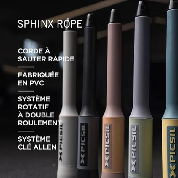 PICSIL SPHINX CORDE À SAUTER - CÂBLE ACIER 3 MM