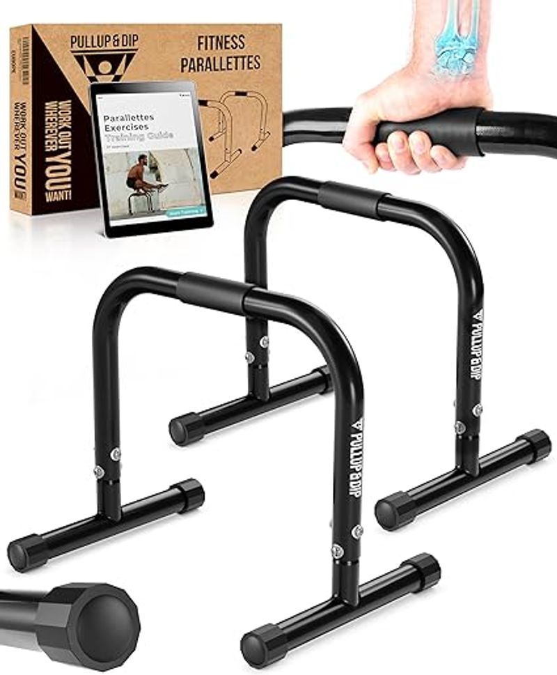 PULLUP & DIP PARALLETTES FITNESS - Musculation Fonctionnelle