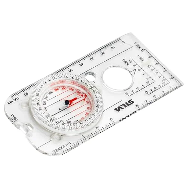 SILVA EXPEDITION 4 BOUSSOLE MILITAIRE - DOUBLE GRADUATION 6400/360