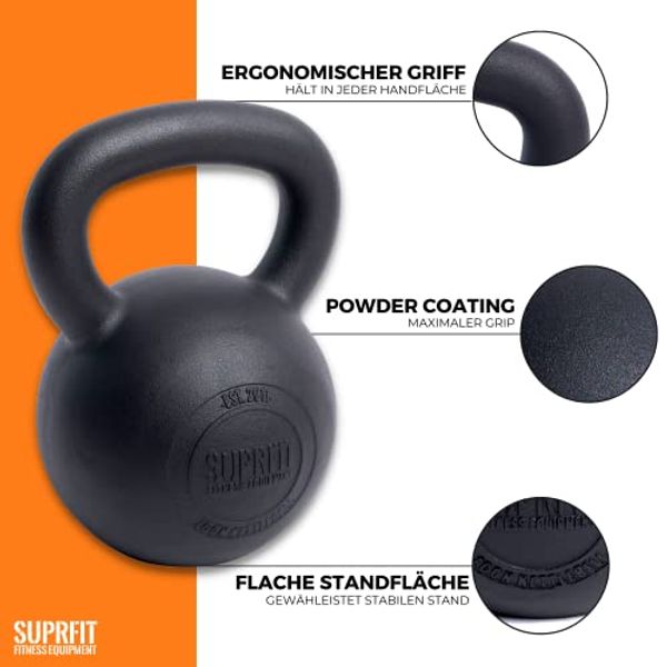 SUPRFIT ECON KETTLEBELL - FONTE CERTIFIÉE RUSSIAN KETTLEBELL
