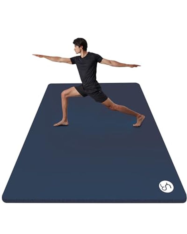 TAPIS FITNESS GRAND 190×90CM 15MM - 90CM DE LARGE : BURPEES SANS DÉBORDER