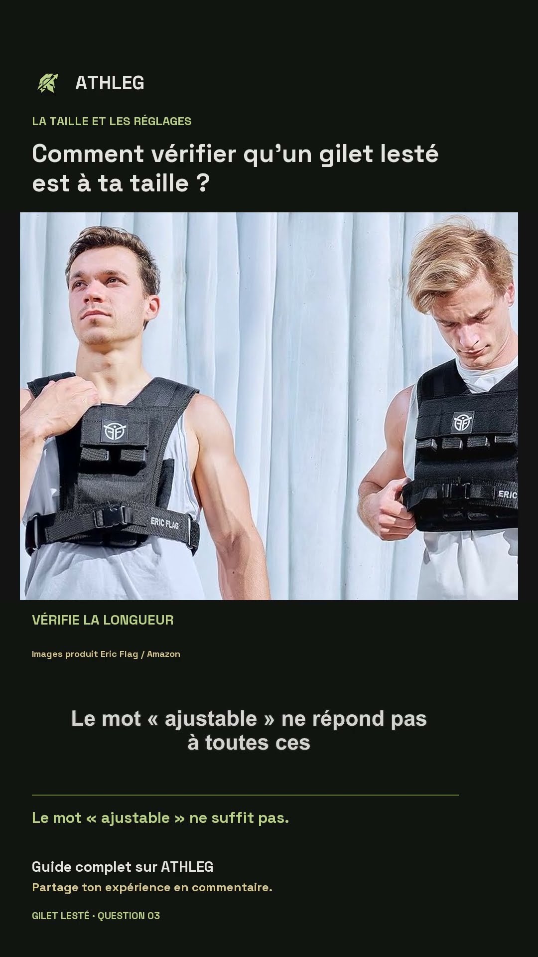 Vignette de la vidéo : Comment vérifier qu’un gilet lesté est à ta taille ?