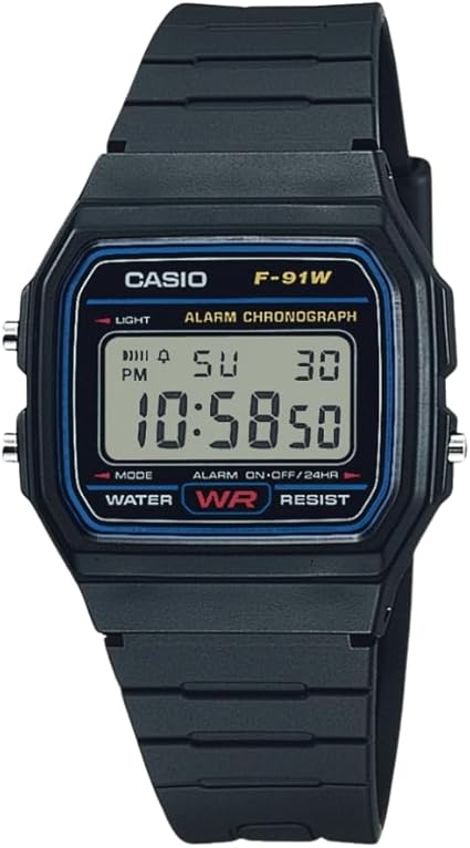 7 ANS SUR UNE PILE CASIO F-91W - 7 ANS SUR UNE PILE