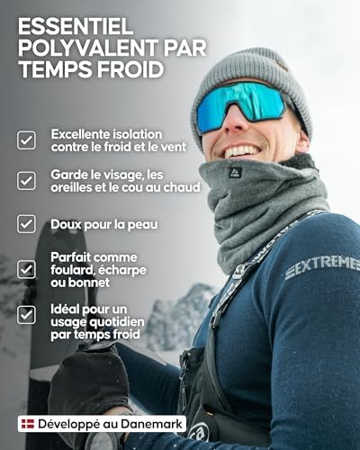 DANISH ENDURANCE CACHE-COU THERMIQUE POLAIRE - POLAIRE AU CONTACT DE LA PEAU