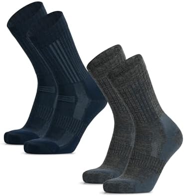 DANISH ENDURANCE CHAUSSETTES RANDONNÉE MÉRINOS - REMBOURRAGE CIBLÉ AUX ZONES DE FRICTION