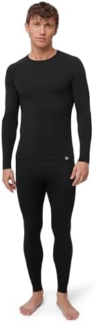 DANISH ENDURANCE SOUS-VÊTEMENTS THERMIQUES MÉRINOS - 80% LAINE MÉRINOS ANTI-ODEUR NATURELLE