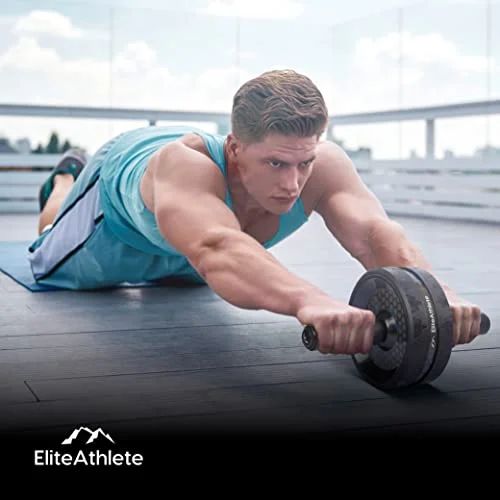 ELITEATHLETE ROUE ABDOMINALE AB WHEEL - TOUTE LA SANGLE