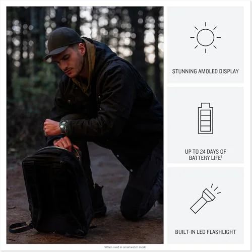 MODES TACTIQUES COMPLETS GARMIN INSTINCT 3 AMOLED TACTICAL - MODES TACTIQUES COMPLETS
