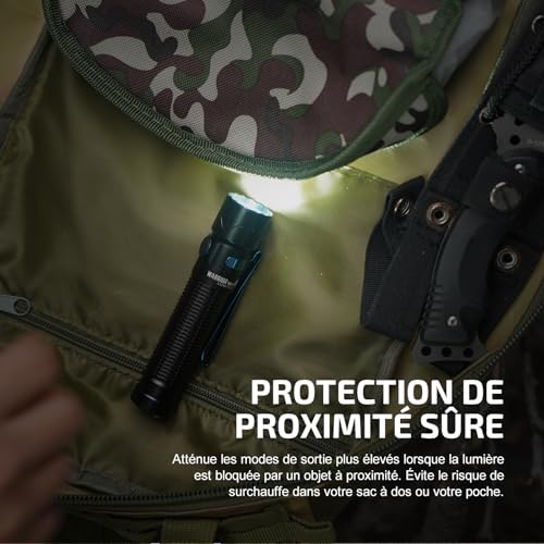 DOUBLE INTERRUPTEUR : QUOTIDIEN + TACTIQUE OLIGHT WARRIOR MINI 2 - DOUBLE INTERRUPTEUR : QUOTIDIEN + TACTIQUE