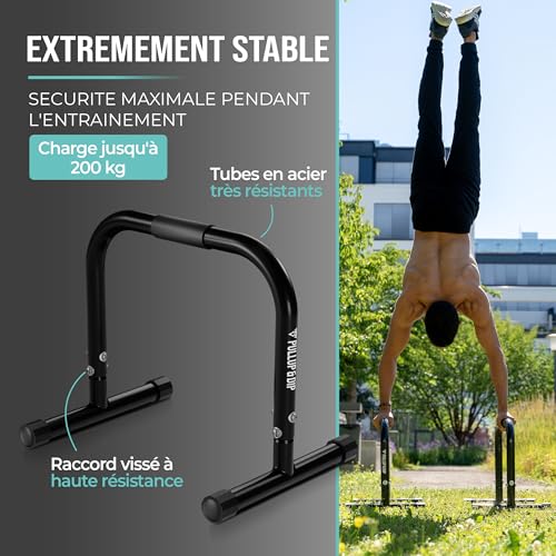 38MM EXTRA-LARGE : CONFORT POIGNETS PULLUP & DIP PARALLETTES FITNESS - 38MM EXTRA-LARGE : CONFORT POIGNETS