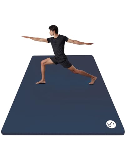 TAPIS FITNESS GRAND 190×90CM 15MM - 90CM DE LARGE : BURPEES SANS DÉBORDER