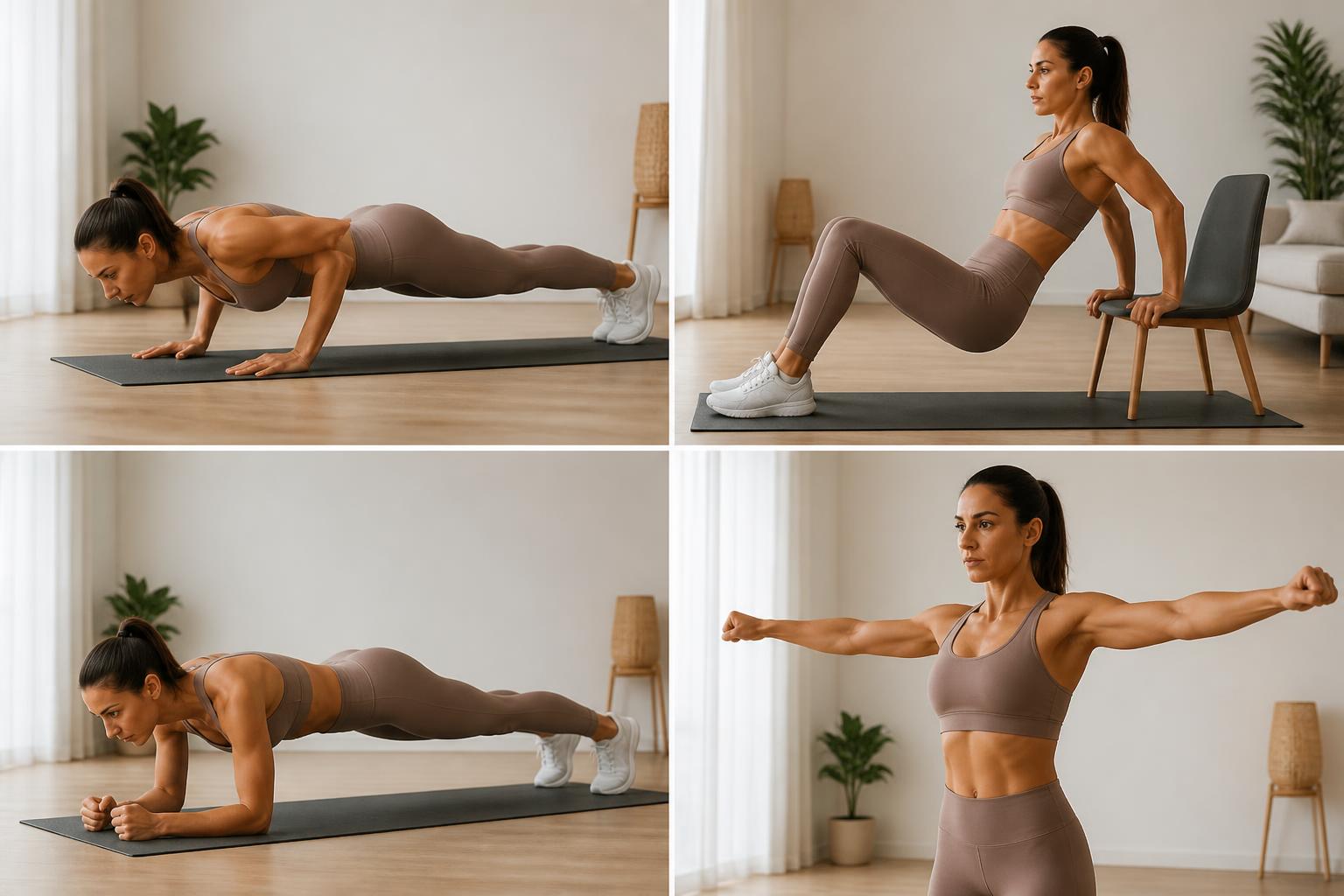 découvrez une routine complète d'exercices pour le haut du corps sans matériel, idéale pour renforcer vos muscles à la maison. découvrez une routine complète d'exercices pour le haut du corps sans matériel, idéale pour renforcer vos muscles à la maison.